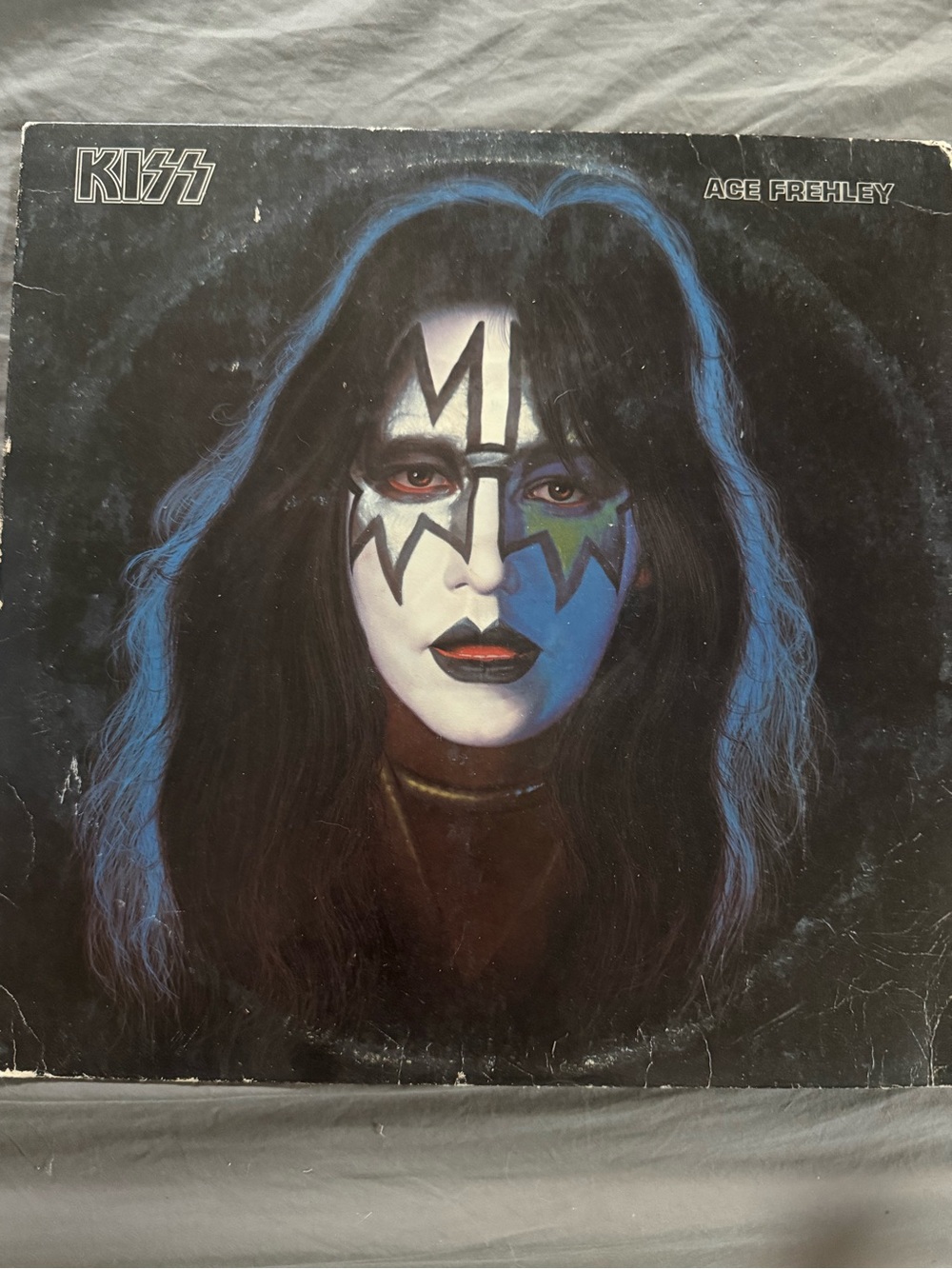 KISS 1978 Ace Frehley Vinyl Album with poster and order form - ORIGINAL